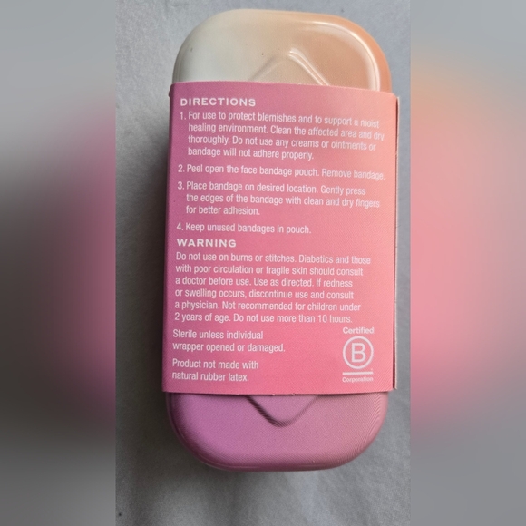 Welly Hydrocolloid Face Saver Acne Bandages - Clear - 36ct - Picture 2 of 3